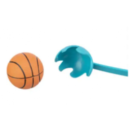 Ballschleuder mit Ball farb. sortiert
