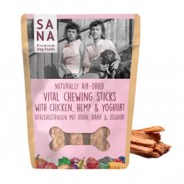 SANADOG Vitalkaustangen Fleisch mit Superfood 150g