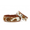 Halsband Kuhfell
