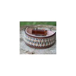 Leder Halsband INHLABATHI