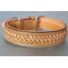kay-line Leder Halsband CINNAMON