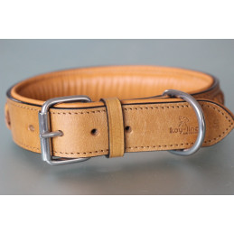 kay-line Leder Halsband CINNAMON