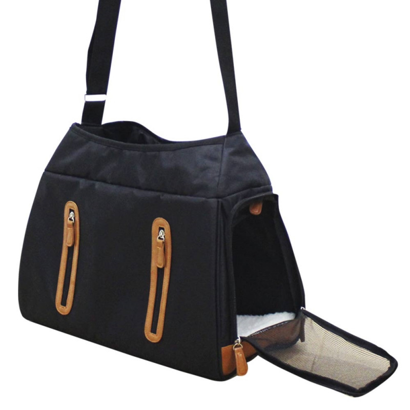 Tasche "SAVA" schwarz L: 40 x 20 x 32 cm