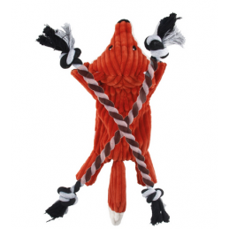 Plüschfuchs mit Seil 38 cm
