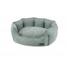 Komfort Bett oval "NEVIS" grün