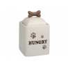 Snackdose "HUNGRY" creme 10,5 X 10,5 X 18,0 cm