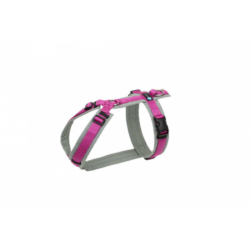 anny-x Brustgeschirr Fun grau/ pink