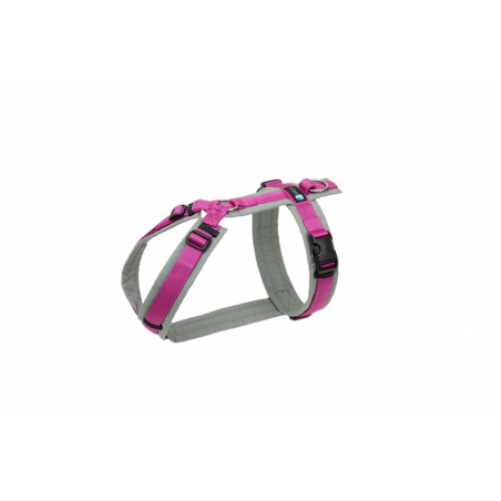 anny-x Brustgeschirr Fun grau/ pink