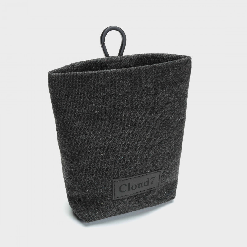 Cloud7 Hunde Leckerlibeutel in Charcoal
