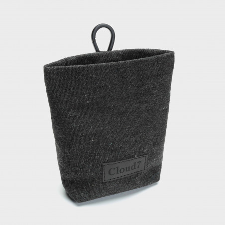 Cloud7 Hunde Leckerlibeutel in Charcoal