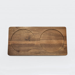 Cloud7 Napfunterlage Dog Station Akazienholz