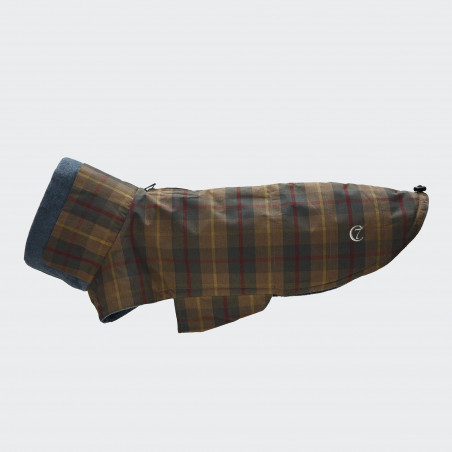 Cloud7 Hundemantel Brooklyn Waxed Tartan