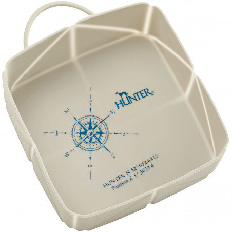 Hunter Silikon Falt-Reisenapf List 590 ml, beige
