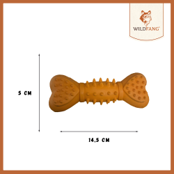 Kauspielzeug Quietschknochen "Kristoff" - Naturkautschuk