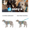 anny-x Limited Edition Brustgeschirr FUN fire