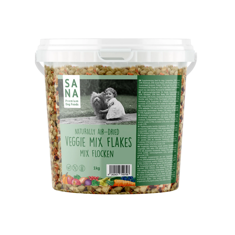 Gemüseflocken Mix 1kg Eimer