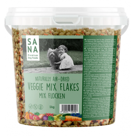 Gemüseflocken Mix 1kg Eimer