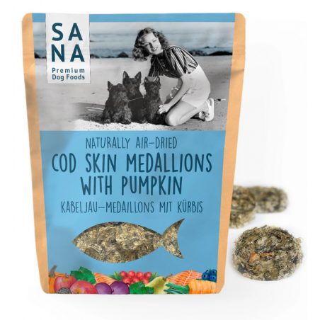 Kabeljau Medaillons mit Kürbis 100g