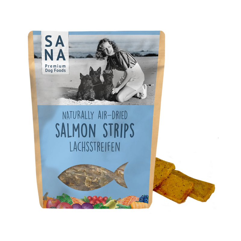 Lachsstreifen 100g SANADOG