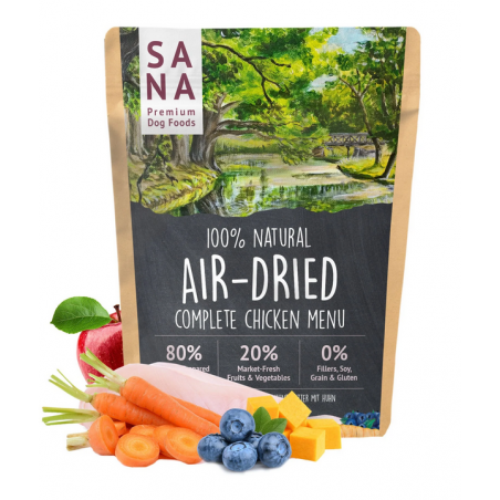 HUHN Trocken BARF Menü SANADOG
