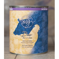 P&P mÿ Duo Rind & Huhn mit Reis und Fenchel