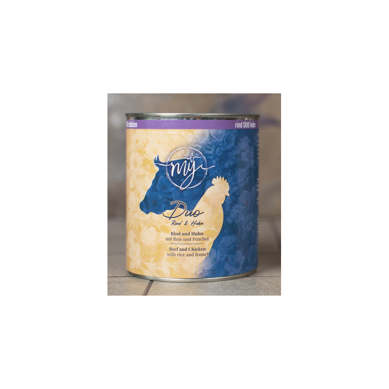 P&P mÿ Duo Rind & Huhn mit Reis und Fenchel