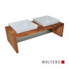Futterstation Meshidai Doppelnapf True teak