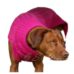 JUMPER - PINK  -100 % Wolle vom Merino Schaf