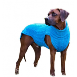 JUMPER - TÜRKIS -100 % Wolle vom Merino Schaf