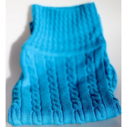 JUMPER - TÜRKIS -100 % Wolle vom Merino Schaf