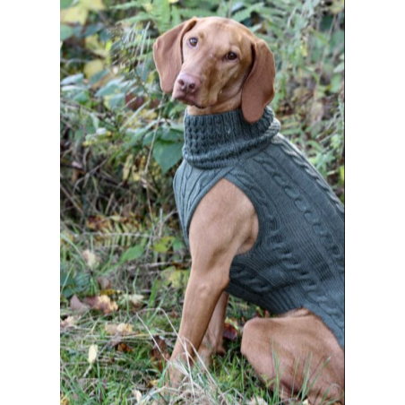 JUMPER TASTE OF OLIVE - 100 % Wolle