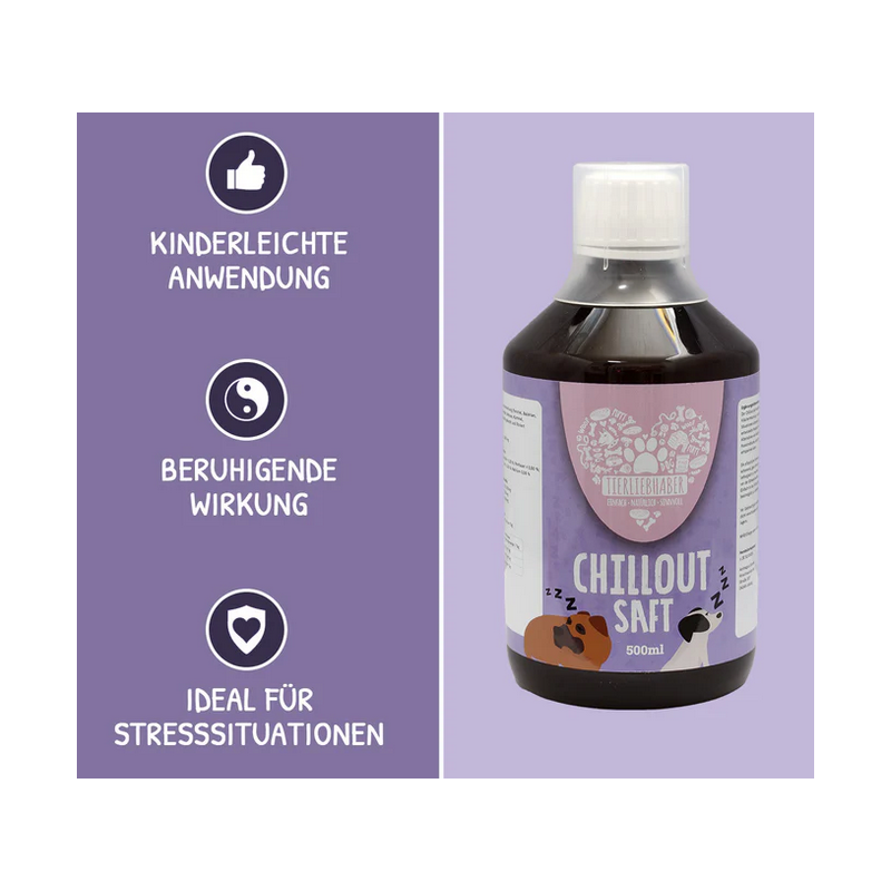 Chillout Saft für Hunde 500ml