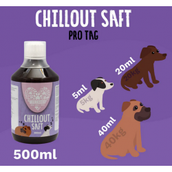 Chillout Saft für Hunde 500ml