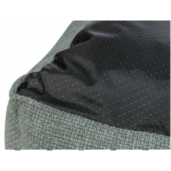 Bett Viviana, eckig, blau-grau HOME Edition