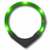 LEUCHTIE Easy Charge - LED Halsband für Hunde - neongrün