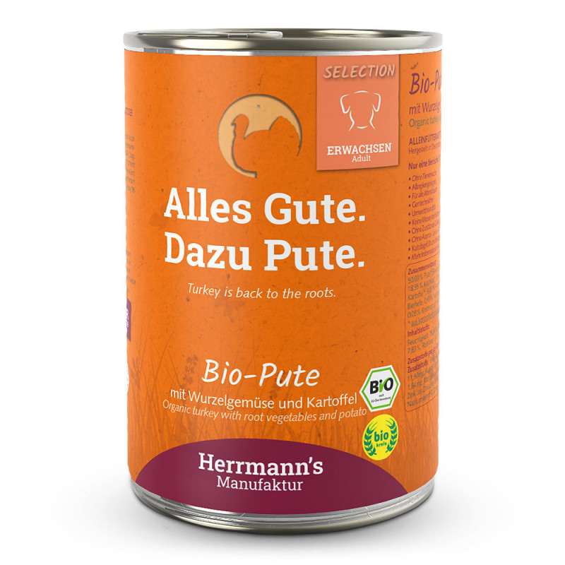 Herrmann's Selection Adult Bio-Pute+Wurzelgemüse+Kartoffel