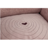 Bett Viviana, eckig, altrosa HOME Edition