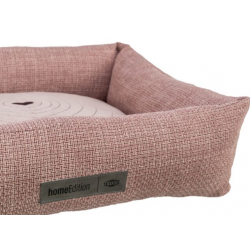 Bett Viviana, eckig, altrosa HOME Edition