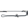 Trixie Soft Rope V-Leine - schwarz/grau