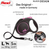 flexi BLACK DESIGN, Gurt rosa