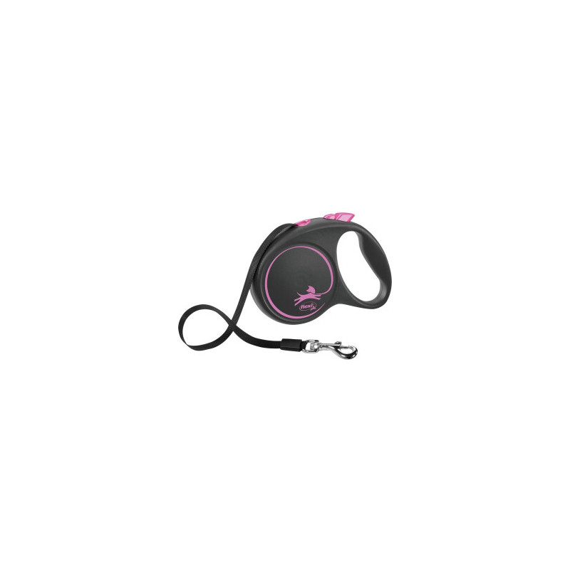 flexi BLACK DESIGN, Gurt rosa