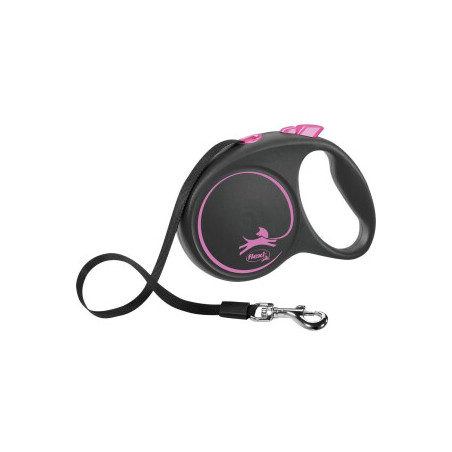 flexi BLACK DESIGN, Gurt rosa