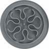 Slow Feeding Futtermatte, TPE ø 24 cm grau