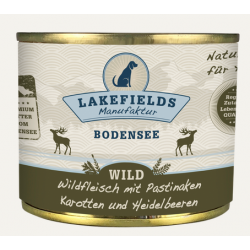 LAKEFIELDS Nassfutter Wild mit Pastinake, Karotten und Heidelbeeren