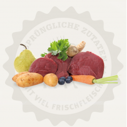 LAKEFIELDS Nassfutter Wild mit Pastinake, Karotten und Heidelbeeren