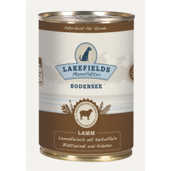 LAKEFIELDS Nassfutter Lamm mit Kartoffeln, Blattspinat und Kräutern