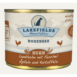 LAKEFIELDS Nassfutter Landhuhn mit Fenchel, Äpfeln und Kartoffeln