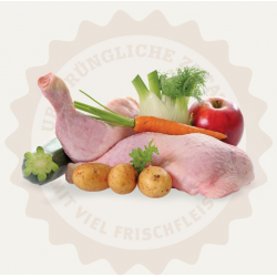 LAKEFIELDS Nassfutter Landhuhn mit Fenchel, Äpfeln und Kartoffeln