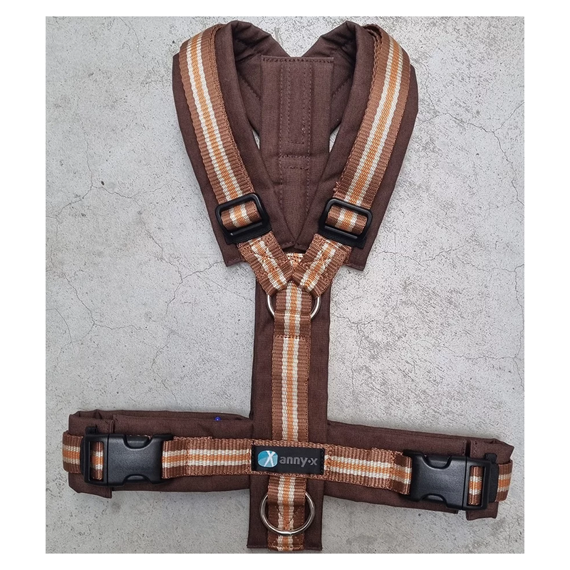 anny-x Brustgeschirr Fun Kastanie / Limited Edition
