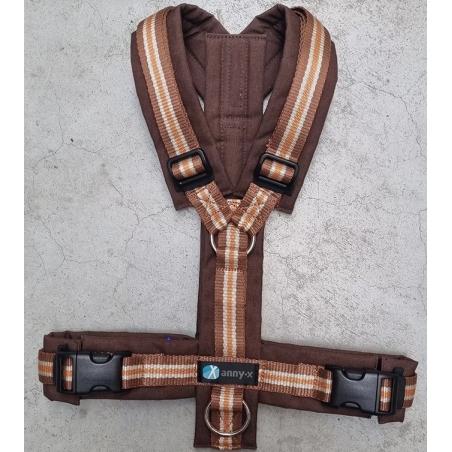 anny-x Brustgeschirr Fun Kastanie / Limited Edition